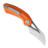 Bestech Bihai - Grey DLC Stonewash + Satin - G10, oranžinėnge