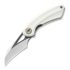 Coltello pieghevole Bestech Bihai - Satin + Stonewash - G10, bianco