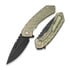 Coltello pieghevole Bestech Buwaya - Blackwash - Titanium, verde