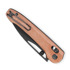 Складной нож Bestech Cobber - Black PVD - Micarta, коричневый