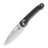 Bestech Cobber - Stonewash + Satin - G10 접이식 나이프, 검정