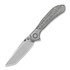 Coltello pieghevole Bestech Constellation - Blastwash - Micarta, nero