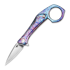 Bestech Duci - Satin - Titanium sklopivi nož, flamed