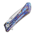 Bestech Duci - Satin - Titanium sklopivi nož, flamed
