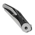 Bestech Excentric - Beadblast - Titanium sulankstomas peilis, juoda