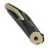 Bestech Excentric - Blackwash - Titanium sulankstomas peilis, juoda