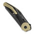 Coltello pieghevole Bestech Excentric - Blackwash - Titanium, nero