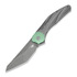 Coltello pieghevole Bestech Excentric - Blastwash - Titanium, grigio