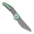 Coltello pieghevole Bestech Excentric - Blastwash - Titanium, grigio