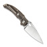 Bestech Exploit - Satin - Titanium sulankstomas peilis, tiger stripes