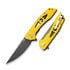 Bestech - Eye of Ra - Gray PVD - G10, yellow