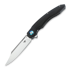 Bestech Fanga - Satin - G10 + CF kääntöveitsi, musta