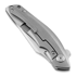 Zavírací nůž Bestech Ghost - Stonewash + Satin - Titanium, šedá