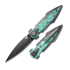 Zavírací nůž Bestech IKA Dagger - Black PVD - CF, GID Marble