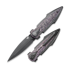 Zavírací nůž Bestech IKA Dagger - Black PVD - CF, Purple Haze