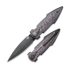 Coltello pieghevole Bestech IKA Dagger - Black PVD - CF, Purple Haze