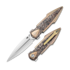Bestech - IKA Dagger - Hand Rubbed Satin - CF, Dark Matter Copper