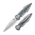 Складной нож Bestech IKA Dagger - Satin - CF, Blue Marble