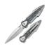 Bestech - IKA Dagger - Satin - CF, Silver Marble