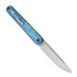 Bestech Ink - Hand Rubbed Satin - Titanium sulankstomas peilis, lightning strike