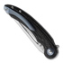 Zav&iacute;rac&iacute; nůž Bestech Irida - Satin - CF, čern&aacute;