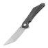 Bestech Kamoza - Stonewash - Titanium sulankstomas peilis, pilka