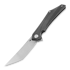 Bestech Kamoza - Stonewash - Titanium kääntöveitsi, harmaa