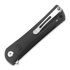 Bestech Kendo - Stonewash + Satin - G10 kääntöveitsi, musta
