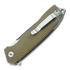 Bestech Lion - Stonewash + Satin - G10 kääntöveitsi, beige