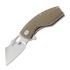 Coltello pieghevole Bestech Lizard - Beadblast + Satin - G10, beige