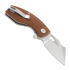 Bestech Lizard - Beadblast + Satin - G10 sulankstomas peilis, oranžinėnge, žalia