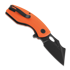 Bestech Lizard - Blackwash - G10 sulankstomas peilis, oranžinėnge