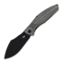 Bestech Lockness - Blackwash - Black Canvas Micarta sulankstomas peilis