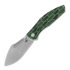 Bestech Lockness - Stonewash - G10 kääntöveitsi, musta, vihreä