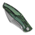 Bestech Lockness - Stonewash - G10 kääntöveitsi, musta, vihreä