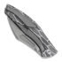 Bestech Lockness - Stonewash - G10 sulankstomas peilis, juoda, balta