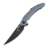 Bestech Marukka - Blackwash - Titanium sulankstomas peilis, mėlyna