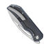 Bestech Mini Taipan - Hand Satin - Titanium kääntöveitsi, Black Blue