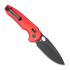 Coltello pieghevole Bestech Noctar - Blackwash - G10, rosso