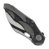 Coltello pieghevole Bestech Nogard, black-blue marble carbon fiber