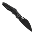 Bestech Nogard - Blackwash - Black Blue Marble CF kääntöveitsi