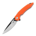 Bestech Ornetta - Blackwash + Satin - G10 sulankstomas peilis, oranžinėnge