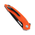 Bestech Ornetta - Blackwash + Satin - G10 sulankstomas peilis, oranžinėnge
