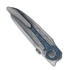 Coltello pieghevole Bestech Prydwen - Beadblast + Satin - Blue Marble CF