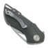 Bestech Riverstone - Satin - Canvas Micarta kääntöveitsi, musta
