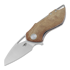 Bestech Riverstone - Satin - Canvas Micarta sulankstomas peilis, natural