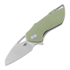 Bestech Riverstone - Satin - G10 sulankstomas peilis, champagne