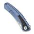 Coltello pieghevole Bestech Sambac - Stonewash + Satin - Titanium + Marble CF, blu