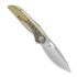 Coltello pieghevole Bestech Senu - Hand Rrubbed Satin - Titanium w/Fat Carbon