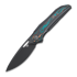 Bestech Senu - PVD - Titanium w/Camo CF sulankstomas peilis